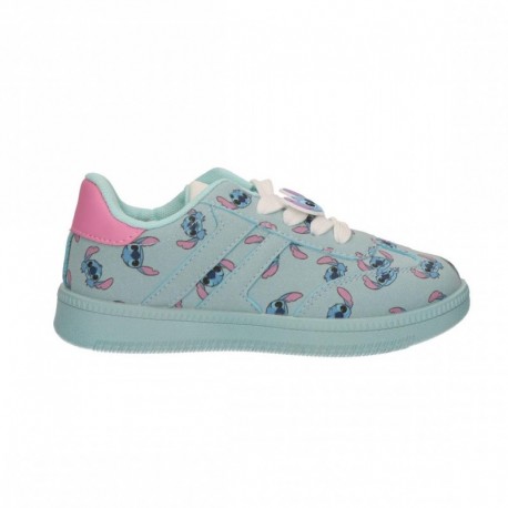 Zapatillas deportivas de Stitch en azul pastel con suela PVC