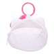 Porte-clés peluche Hello Kitty avec fermeture éclair