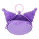 Porte-clés en peluche violet Kuromi Sanrio