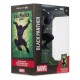 Estátua de PVC Black Panther 29 cm com base de diorama