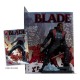 Statue PVC de Blade avec base et comic Marvel 19 cm
