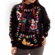 Sudadera con capucha de Mickey & friends en color negro, talla XL.
