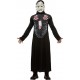 Disfraz de Pinhead con máscara de Hellraiser V en negro