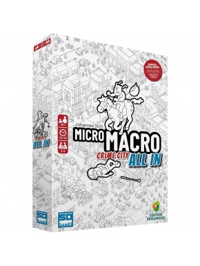 Boîte de jeu de société Micro Macro Crime City All In