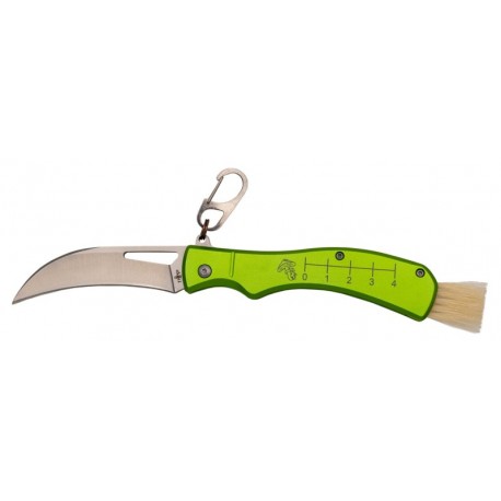 Navaja micológica Third N207 con mango verde