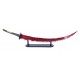 Espada Dragon Hunter's Great Katana de Elden Ring roja