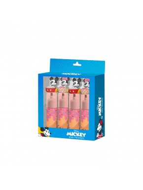 Conjunto de 4 marcadores Mickey e Minnie