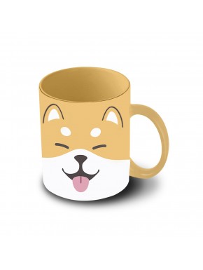 Taza Oh My Pop Shiba multicolor de cerámica