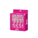 Pack de 4 Marqueurs Fluorescents Barbie Mix