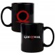 Taza God of War Logo Negra