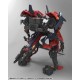 Model Kit Levante Hexa Gear 24 cm em vermelho e preto