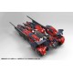 Model Kit Levante Hexa Gear 24 cm em vermelho e preto