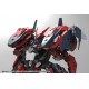 Model Kit Levante Hexa Gear 24 cm em vermelho e preto