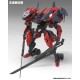 Model Kit Levante Hexa Gear 24 cm em vermelho e preto