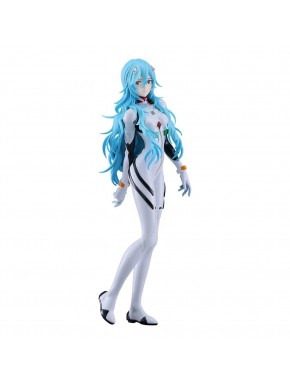 Maqueta PLAMAX de Rei Ayanami de 20 cm en versión cabello largo