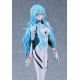Maqueta PLAMAX de Rei Ayanami de 20 cm en versión cabello largo