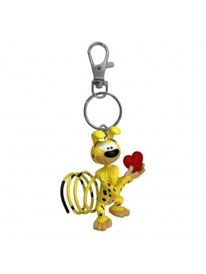 Porte-clés Marsupilami Heart tenant un cœur