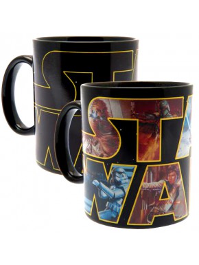 Mug thermique Star Wars logo personnages