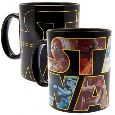 Taza térmica Star Wars Logo Personajes