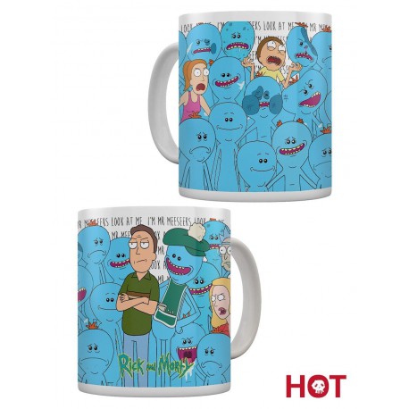 Taza Térmica Rick y Morty Meeseeks