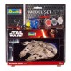 Maqueta Millennium Falcon de Star Wars de Revell, escala 1/241