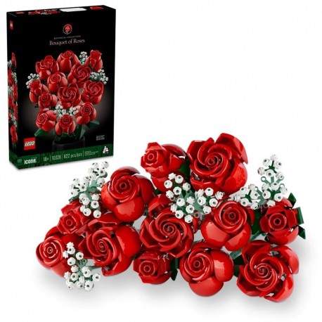 Ramo de rosas de LEGO Botanical Collection