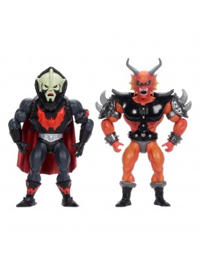 Figuras de Hordak y Hellfire-Man de 14 cm de Mattel