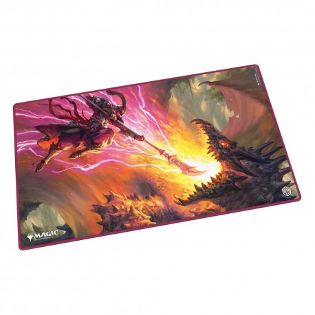 Tapete Magic: The Gathering Tarkir Dragonstorm con diseño de dragón