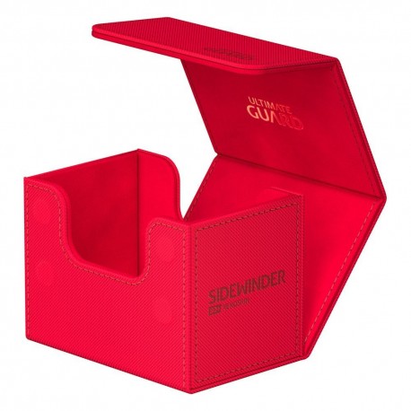 Estuche Ultimate Guard Sidewinder rojo para cartas