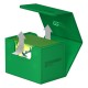 Estuche verde Ultimate Guard Sidewinder 80+ XenoSkin para cartas