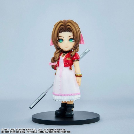 Estátua de Aerith Gainsborough de 11 cm do Final Fantasy VII Remake
