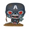 Figura Funko POP! Marvel Zombies Capitão América 9 cm