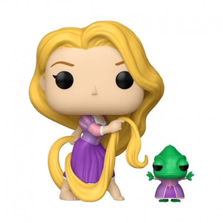 Figura Funko Pop Rapunzel y Pascal 9 cm