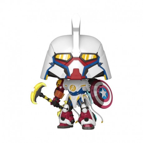 Figurine Funko POP! Super Mech de What If...? en boîte