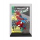 Figurine POP Spider-Man 65 sur couverture de comic de 9 cm