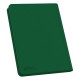 Álbum Ultimate Guard Zipfolio verde con bolsillos para cartas