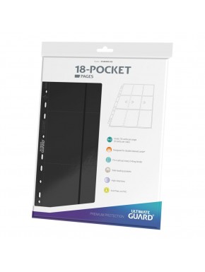 Pages noires Ultimate Guard 18-Pocket chargement latéral