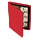 Álbum Ultimate Guard Zipfolio 320 rojo con encuadernación XenoSkin