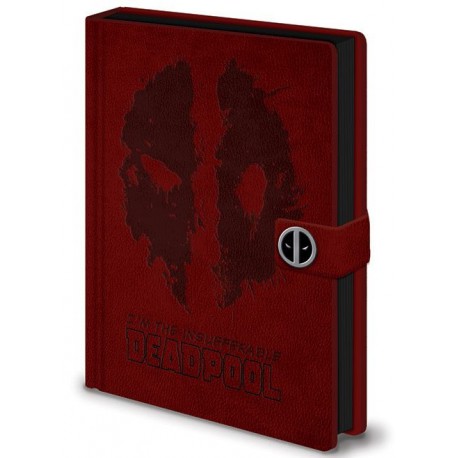 Book Premium A5 Deadpool Face