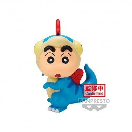 Figura de Dinosaur Shinchan en traje azul de Banpresto