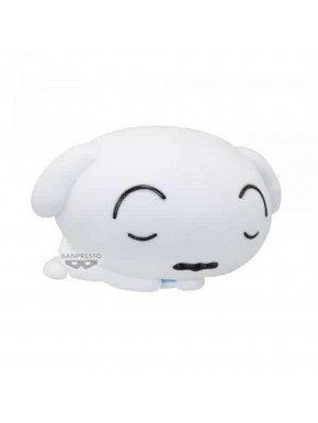 Figura Banpresto Crayon Shinchan Fluffy Puffy blanca