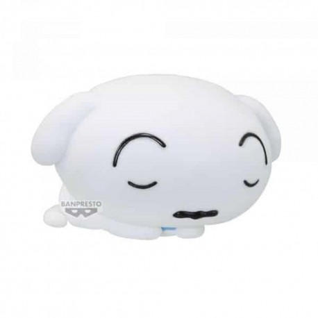 Figura Banpresto Crayon Shinchan Fluffy Puffy blanca