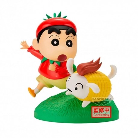 Figura de Crayon Shinchan en traje de verdura de Banpresto