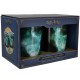 Pack Vasos cristal Harry Potter Patronus 400 ml