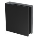Álbum preto Ultimate Guard XenoSkin aberto com cartas