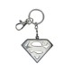 Llavero mosquetón con logo clásico de Superman