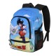 Mochila azul de Dragon Ball con Goku y Piccolo