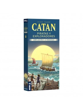 Caja del juego Catán Piratas y Exploradores 5-6 jugadores