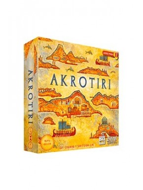Caja del juego de mesa Akrotiri