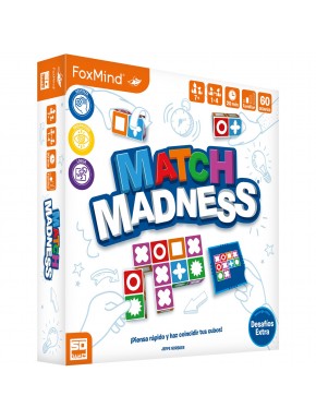 Caixa do jogo de tabuleiro Match Madness 2ª Edição